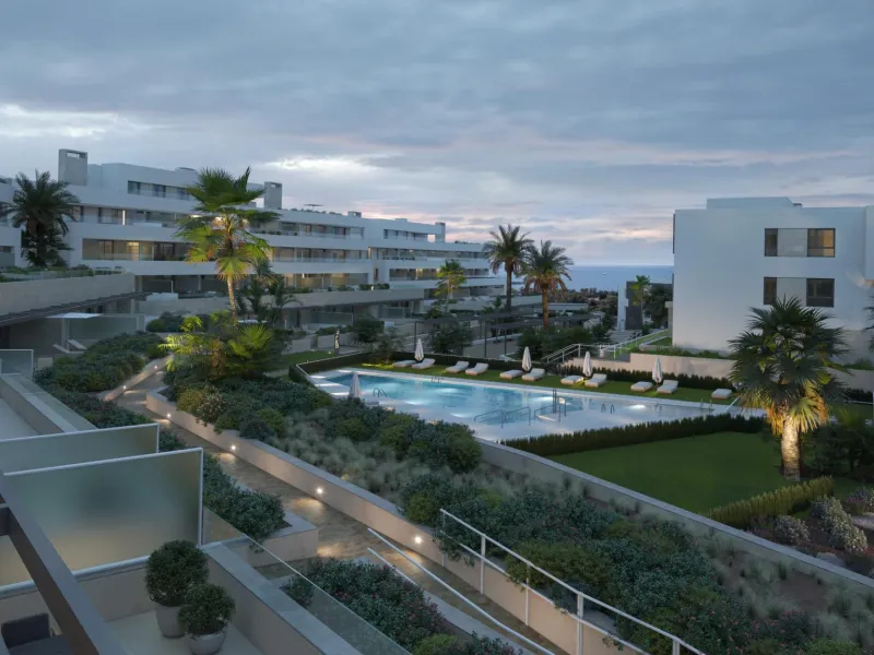 Luxury apartments with sea views in Estepona, just 400 metres from the beach& & Exclusive project comprising 105 apartments with 2, 3 and 4 bedrooms, designed to offer you maximum comfort and well-being. Located in a privileged setting, this develop