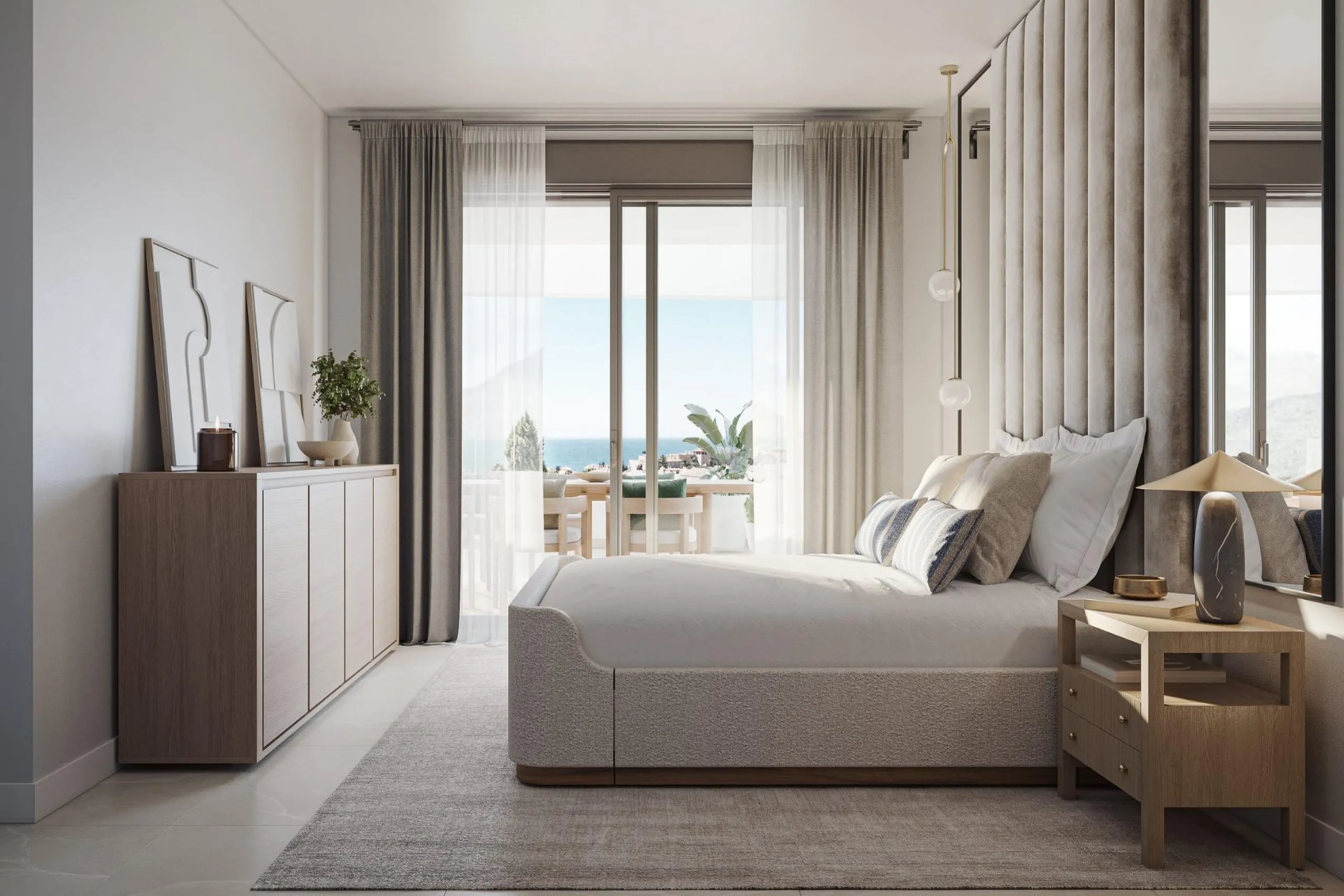 Luxury apartments with sea views in Estepona, just 400 metres from the beach& & Exclusive project comprising 105 apartments with 2, 3 and 4 bedrooms, designed to offer you maximum comfort and well-being. Located in a privileged setting, this develop