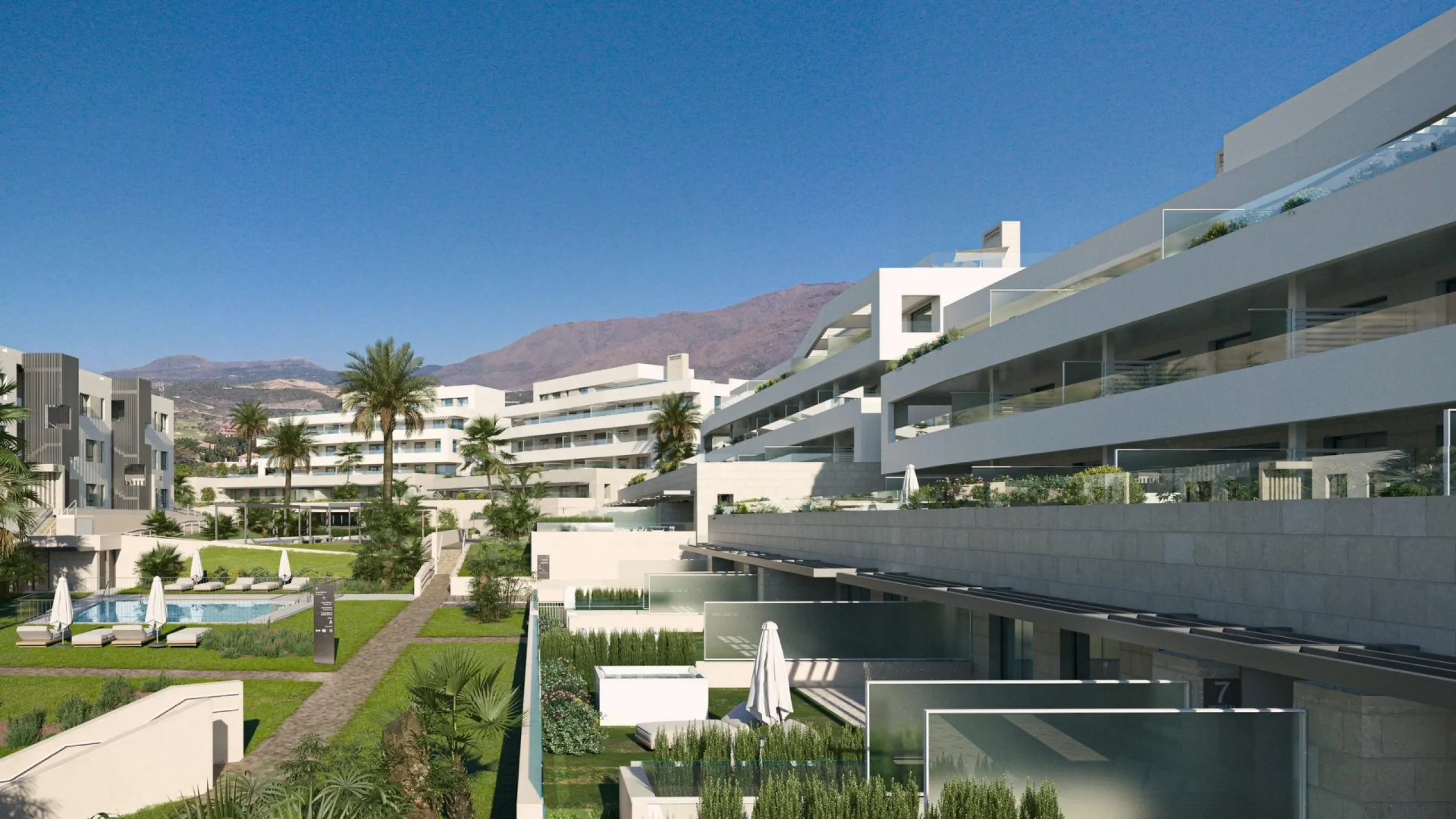 Luxury apartments with sea views in Estepona, just 400 metres from the beach& & Exclusive project comprising 105 apartments with 2, 3 and 4 bedrooms, designed to offer you maximum comfort and well-being. Located in a privileged setting, this develop