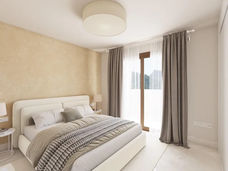New-Build Apartments and Penthouses for Sale in the Heart of Benahavís, Costa del Sol& & Exclusive Residential in a Privileged Location& Located in the charming Andalusian village of Benahavís, this new residential complex consists of 28 contempo