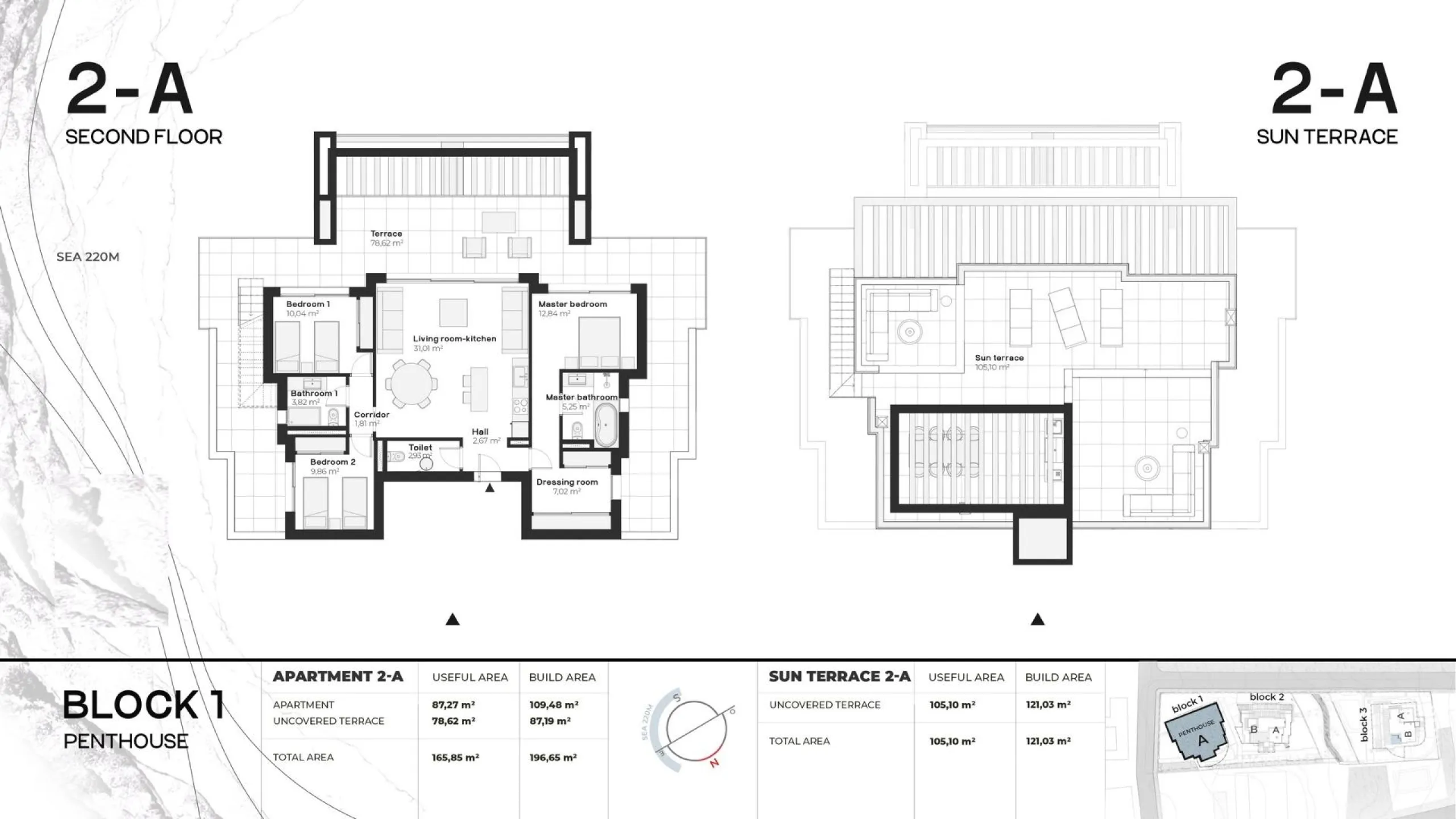 NEW BUILD RESIDENTIAL COMPLEX NEAR ESTEPONA& & New Build residential complex of luxury apartments in Buenas Noches, near Estepona.& & Complex located only 220m from the beach and consist only 3 blocks, each with 5 apartments, in a gated commun