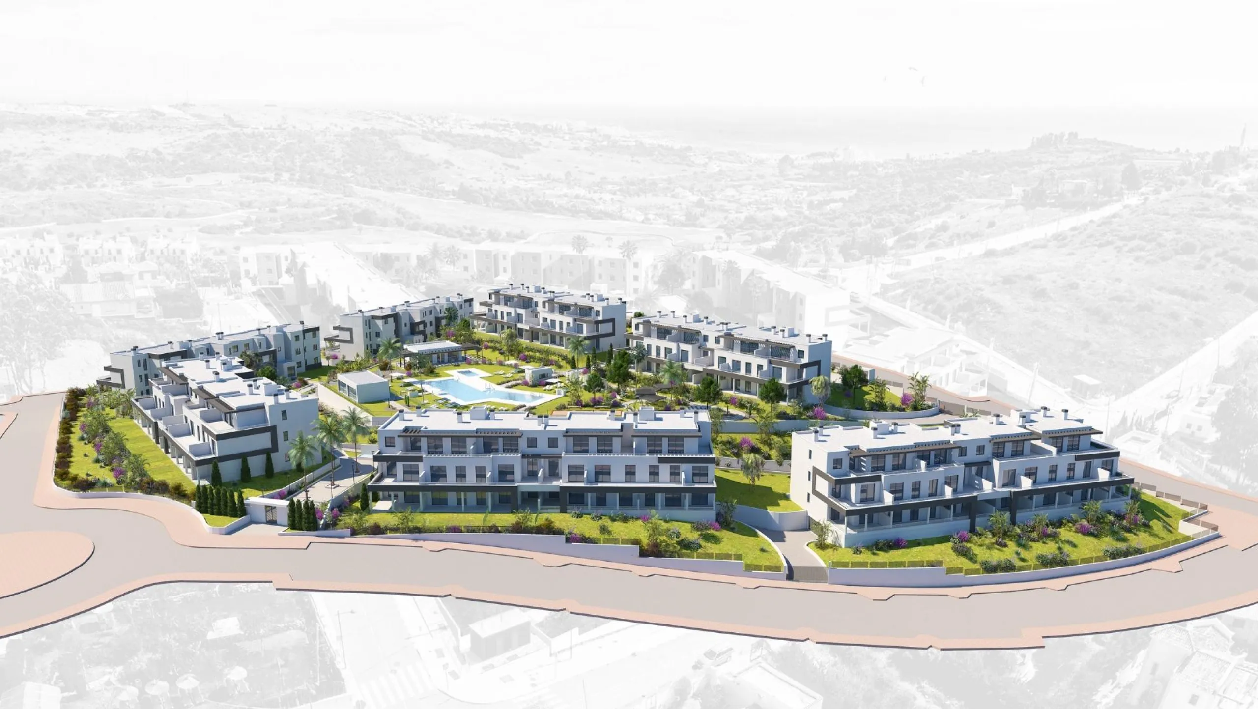 NEW DEVELOPMENT NEXT TO ESTEPONA& & Exclusive development of 115 properties from 1 to 4 bedrooms, with a choice of spectacular penthouses or ground floor apartments with private garden. All the properties have large windows connected to generous ter