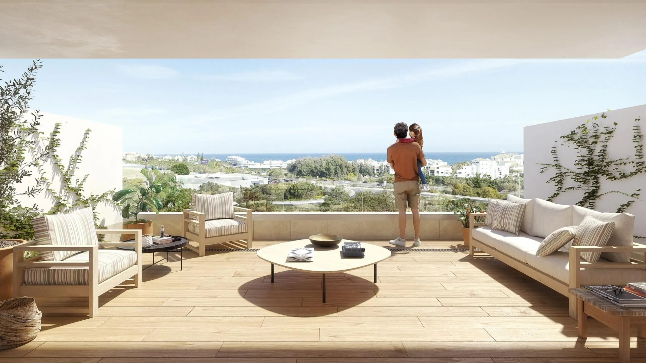 NEW BUILD RESIDENTIAL COMPLEX IN ESTEPONA& &  New Build residential complex in Estepona consist of 54 properties.& You can choose 2 and 3 bedrooms options and different types: ground floors, mid-level floors and penthouses, so you can feel the li