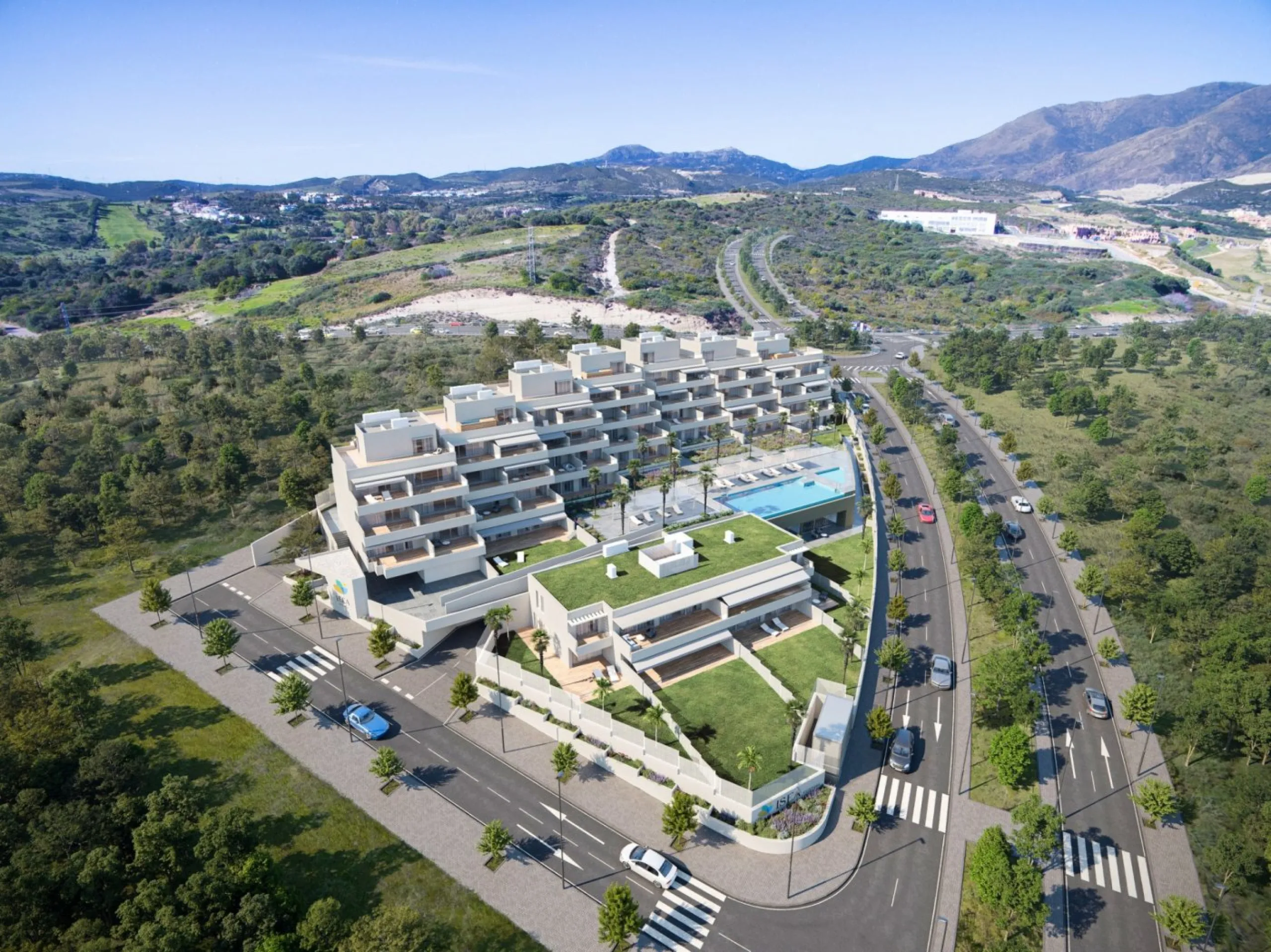 NEW BUILD RESIDENTIAL COMPLEX IN ESTEPONA& &  New Build residential complex in Estepona consist of 54 properties.& You can choose 2 and 3 bedrooms options and different types: ground floors, mid-level floors and penthouses, so you can feel the li