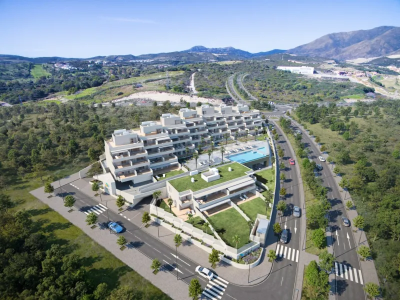 NEW BUILD RESIDENTIAL COMPLEX IN ESTEPONA& &  New Build residential complex in Estepona consist of 54 properties.& You can choose 2 and 3 bedrooms options and different types: ground floors, mid-level floors and penthouses, all with sea views, so