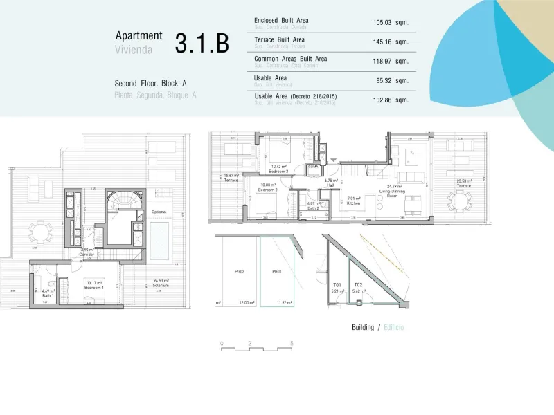 NEW BUILD RESIDENTIAL COMPLEX IN ESTEPONA& &  New Build residential complex in Estepona consist of 54 properties.& You can choose 2 and 3 bedrooms options and different types: ground floors, mid-level floors and penthouses, all with sea views, so