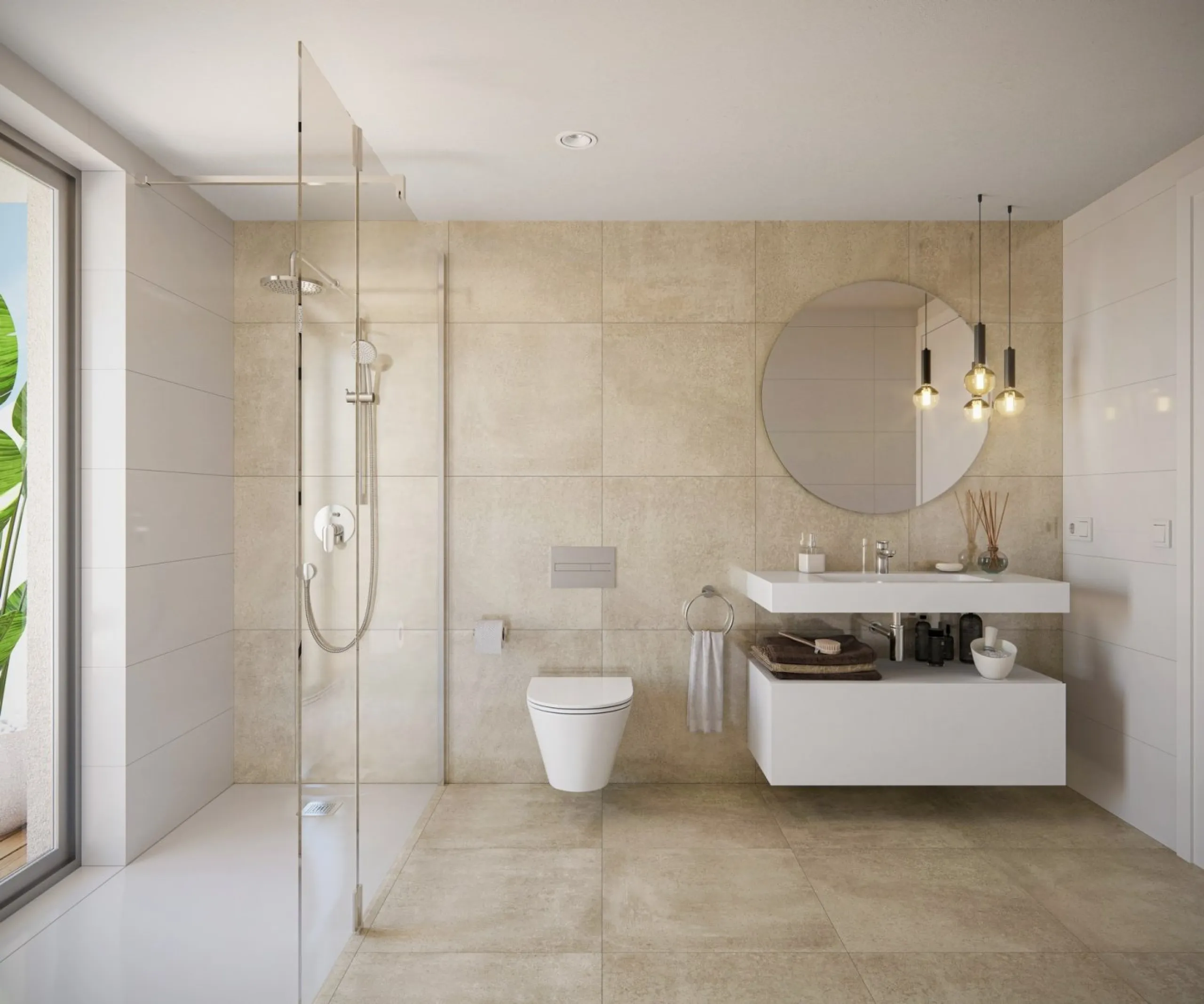 NEW BUILD RESIDENTIAL COMPLEX IN ESTEPONA& &  New Build residential complex in Estepona consist of 54 properties.& You can choose 2 and 3 bedrooms options and different types: ground floors, mid-level floors and penthouses, so you can feel the li