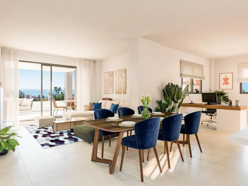 New Build Apartments and Townhouses for Sale in Torremuelle Benalmádena& & Exclusive Residential Development on the Costa del Sol& Discover this exceptional new build project in Torremuelle, one of the most sought-after areas of Benalmádena. Loca