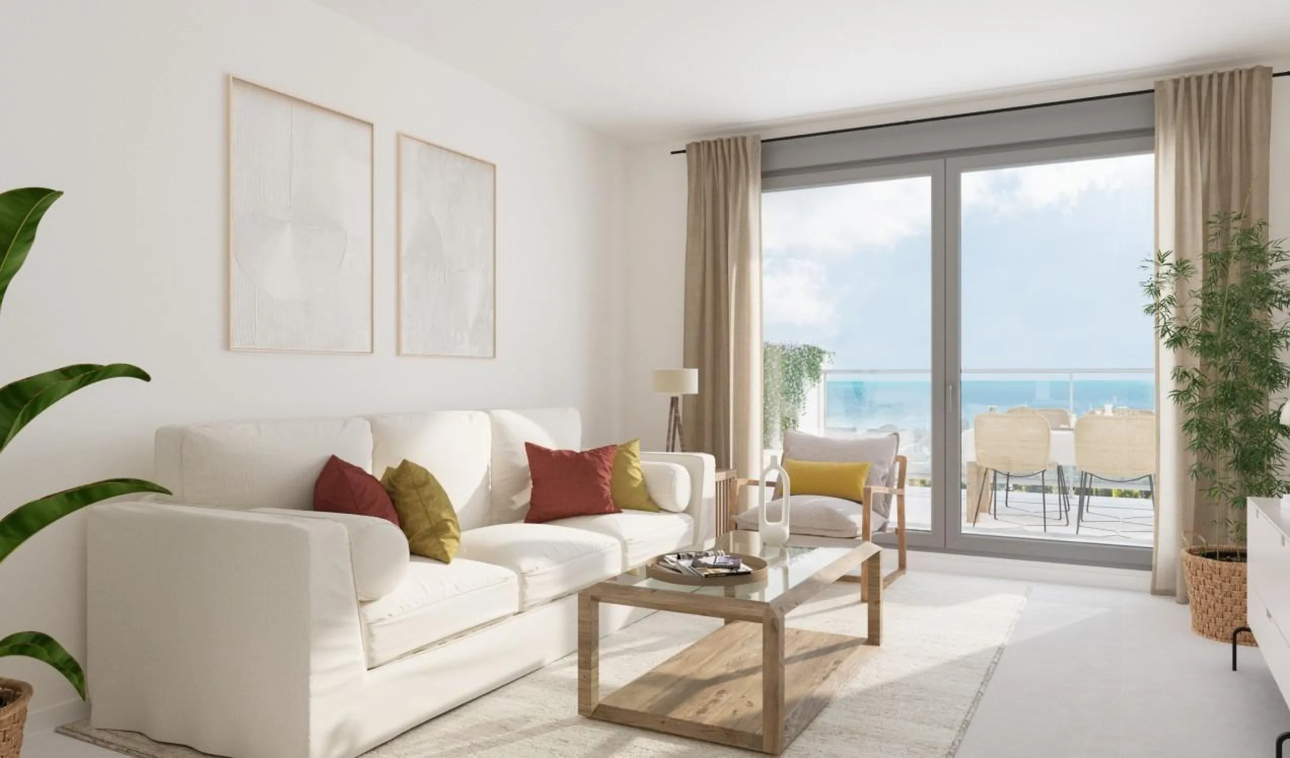 New Build Apartments for Sale in Benalmádena Pueblo Costa del Sol& & Modern Residential Development just 3 km from beach& This exclusive new build development offers 57 contemporary homes with 2 and 3 bedrooms, each featuring 2 full bathrooms and