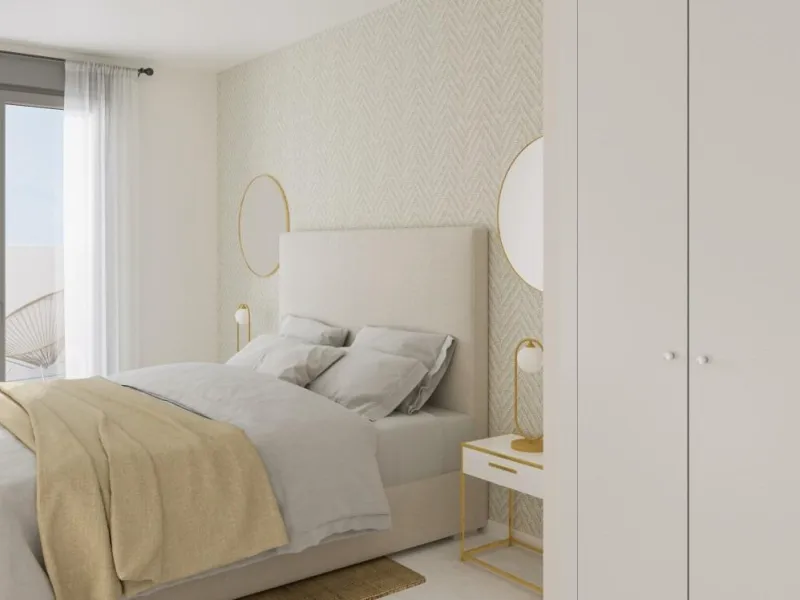 New Build Apartments for Sale in Benalmádena Pueblo Costa del Sol& & Modern Residential Development just 3 km from beach& This exclusive new build development offers 57 contemporary homes with 2 and 3 bedrooms, each featuring 2 full bathrooms and