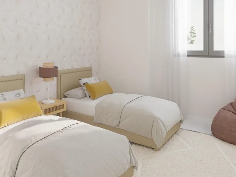 New Build Apartments for Sale in Benalmádena Pueblo Costa del Sol& & Modern Residential Development just 3 km from beach& This exclusive new build development offers 57 contemporary homes with 2 and 3 bedrooms, each featuring 2 full bathrooms and