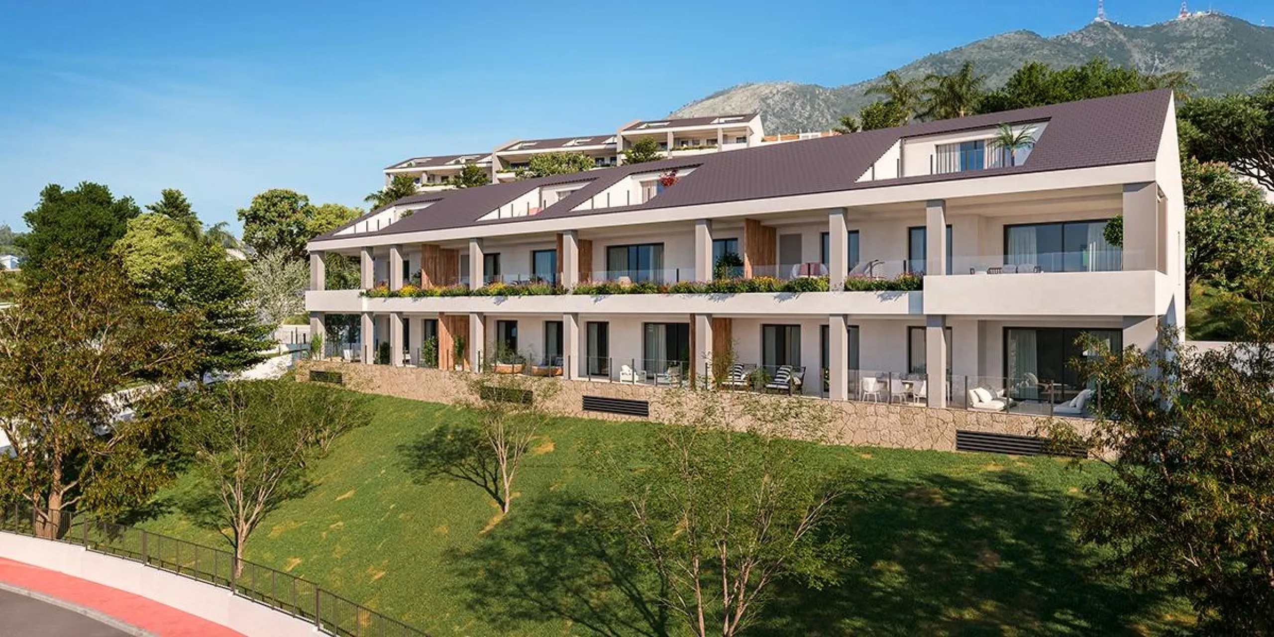 New Build Apartments and Townhouses for Sale in Torremuelle Benalmádena& & Exclusive Residential Development on the Costa del Sol& Discover this exceptional new build project in Torremuelle, one of the most sought-after areas of Benalmádena. Loca