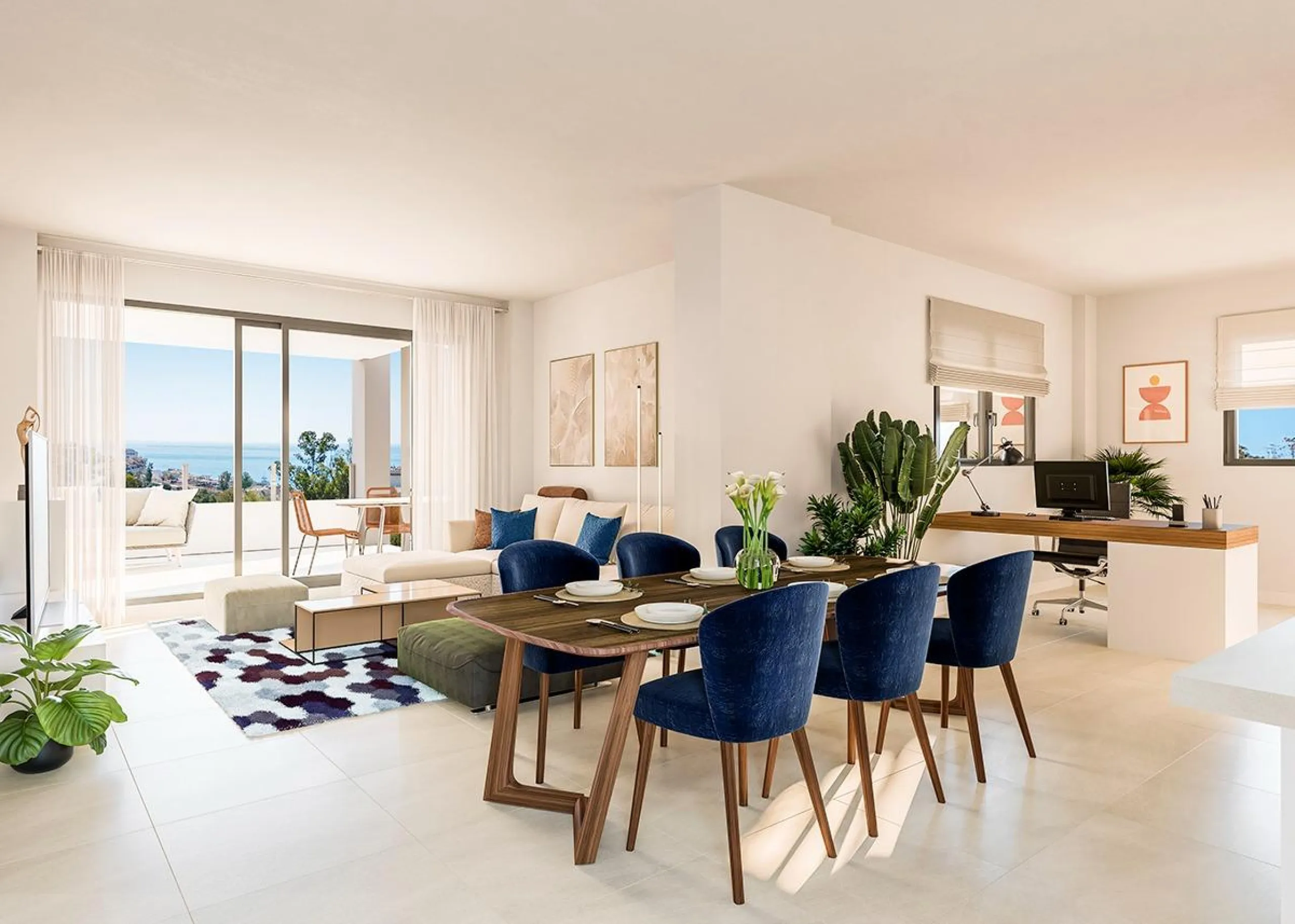 New Build Apartments and Townhouses for Sale in Torremuelle Benalmádena& & Exclusive Residential Development on the Costa del Sol& Discover this exceptional new build project in Torremuelle, one of the most sought-after areas of Benalmádena. Loca