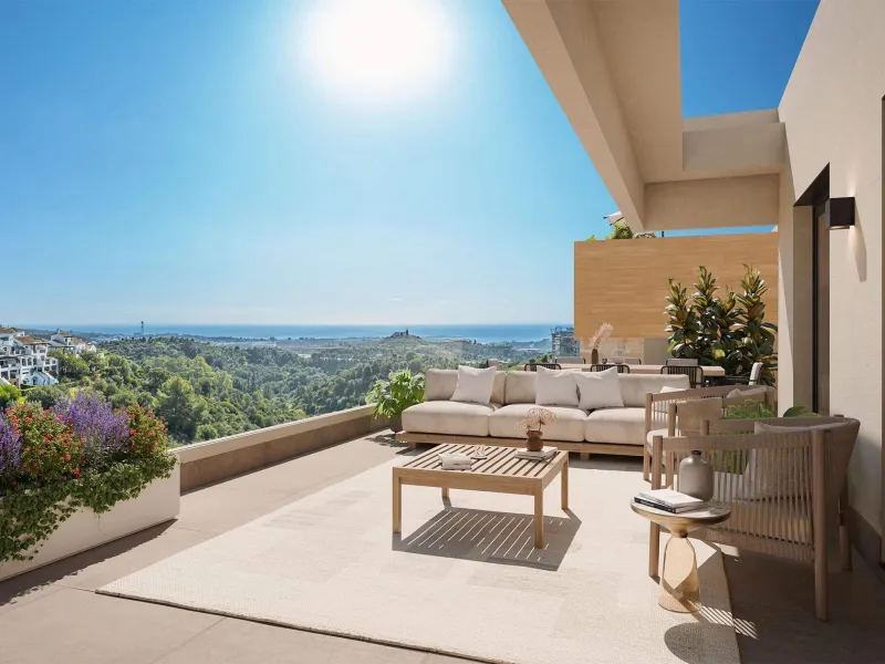 Exclusive new-build residential development in Marbella& & New homes in Marbella! Elegance, relaxation and tranquillity in a privileged setting.& & Exclusive new-build homes in Marbella with 2 and 3 bedrooms and incredible terraces overlooking