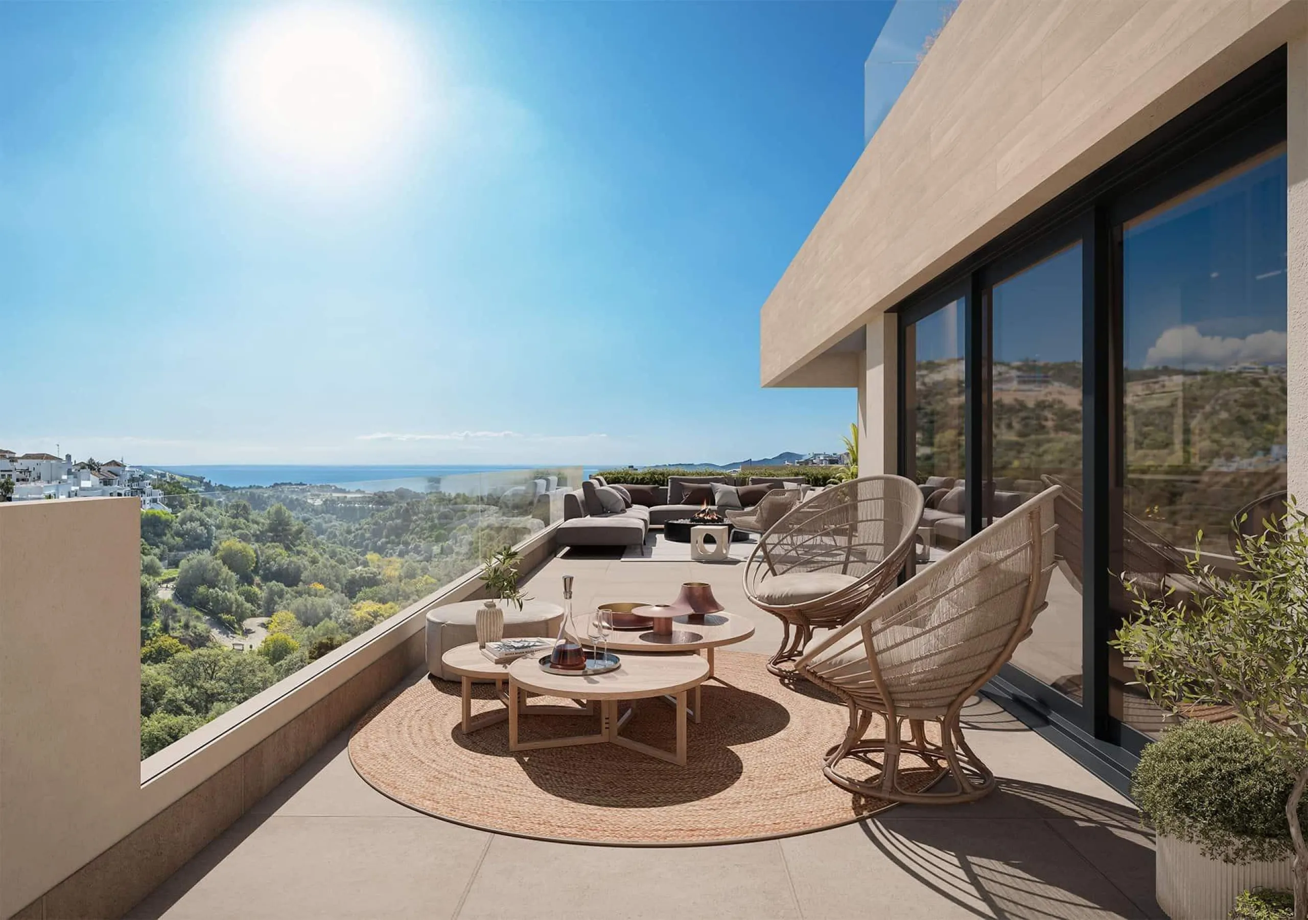 Exclusive new-build residential development in Marbella& & New homes in Marbella! Elegance, relaxation and tranquillity in a privileged setting.& & Exclusive new-build homes in Marbella with 2 and 3 bedrooms and incredible terraces overlooking