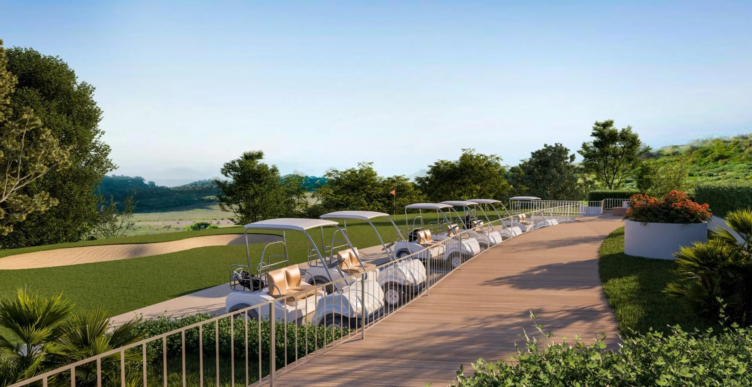 Modern New Build Apartments in Estepona Golf, Málaga& & Elegant Living Surrounded by Nature and Golf& & Welcome to an exclusive new residential development of 68 modern apartments located in the heart of Estepona Golf, Málaga. Designed to comb