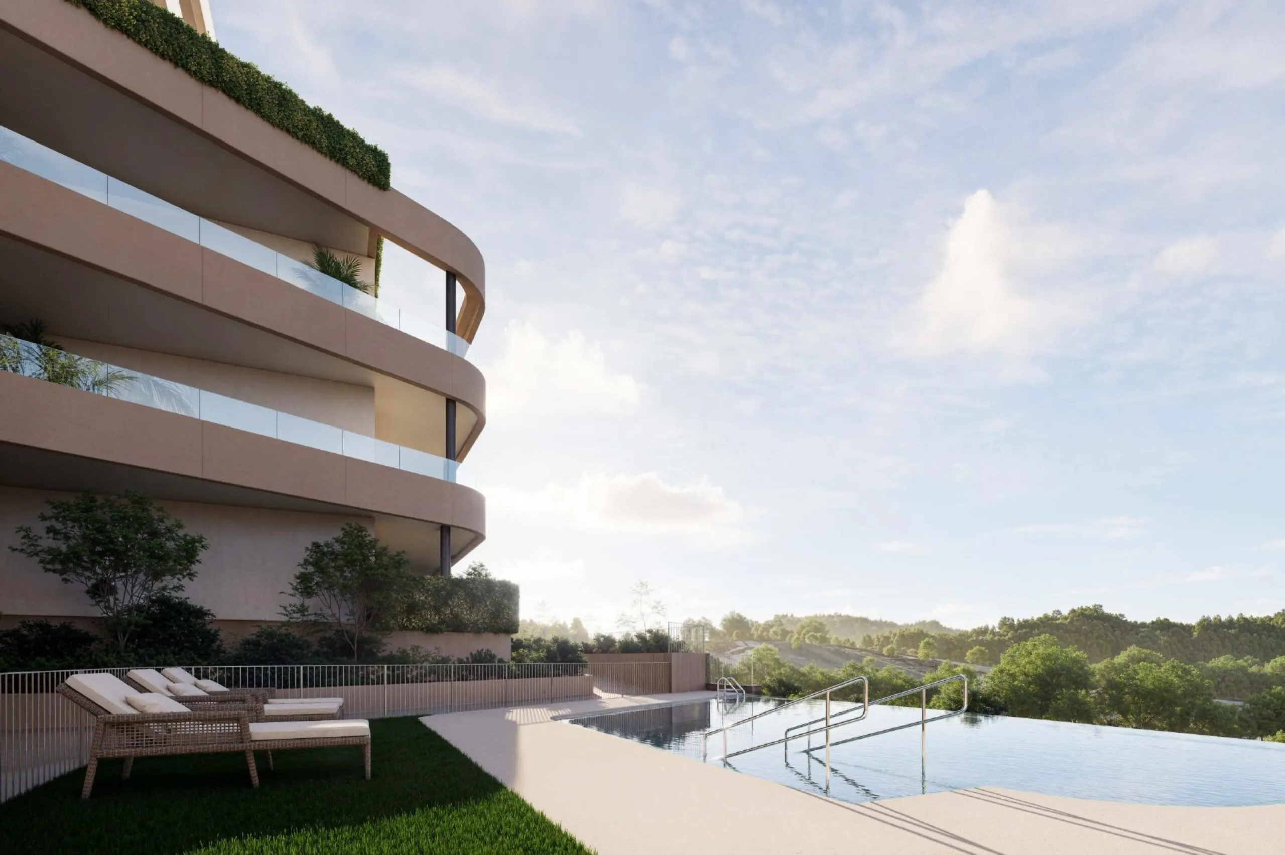 Modern New Build Apartments in Estepona Golf, Málaga& & Elegant Living Surrounded by Nature and Golf& & Welcome to an exclusive new residential development of 68 modern apartments located in the heart of Estepona Golf, Málaga. Designed to comb