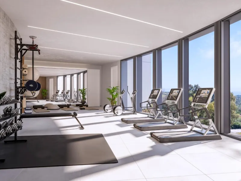 Modern New Build Apartments in Estepona Golf, Málaga& & Elegant Living Surrounded by Nature and Golf& & Welcome to an exclusive new residential development of 68 modern apartments located in the heart of Estepona Golf, Málaga. Designed to comb