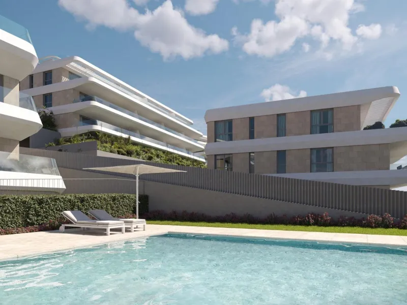 New Build Apartments with Sea Views in Selwo, Estepona& & A unique residential project located next to Selwo Park, in a privileged location surrounded by nature and green areas. From your new home, you will enjoy spectacular sea views and communal a