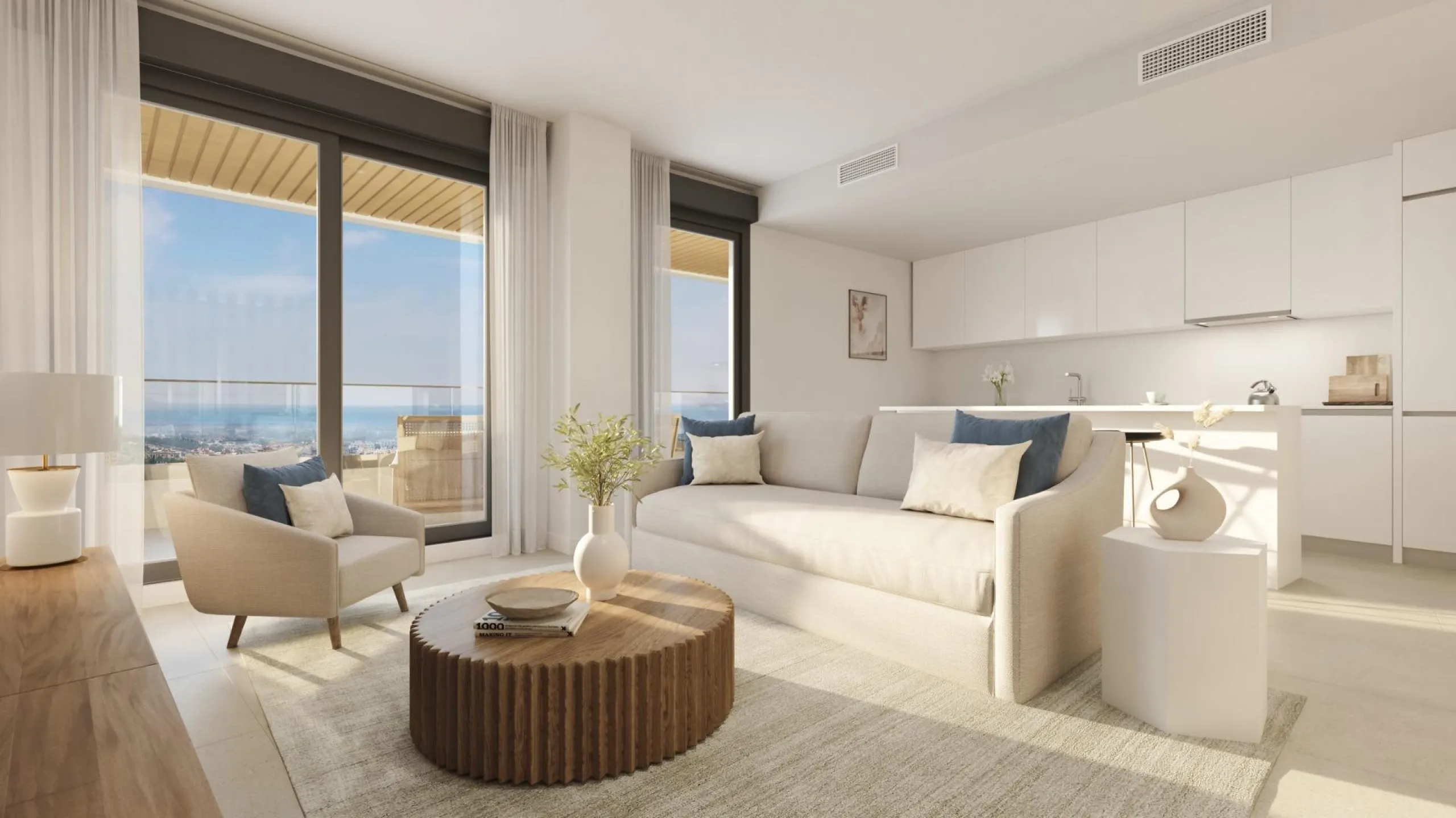 New Build Apartments with Sea Views in Selwo, Estepona& & Modern homes in a privileged natural setting& Located in the exclusive area of Selwo, between Estepona and San Pedro de Alcántara, this new residential development on the Costa del Sol sit