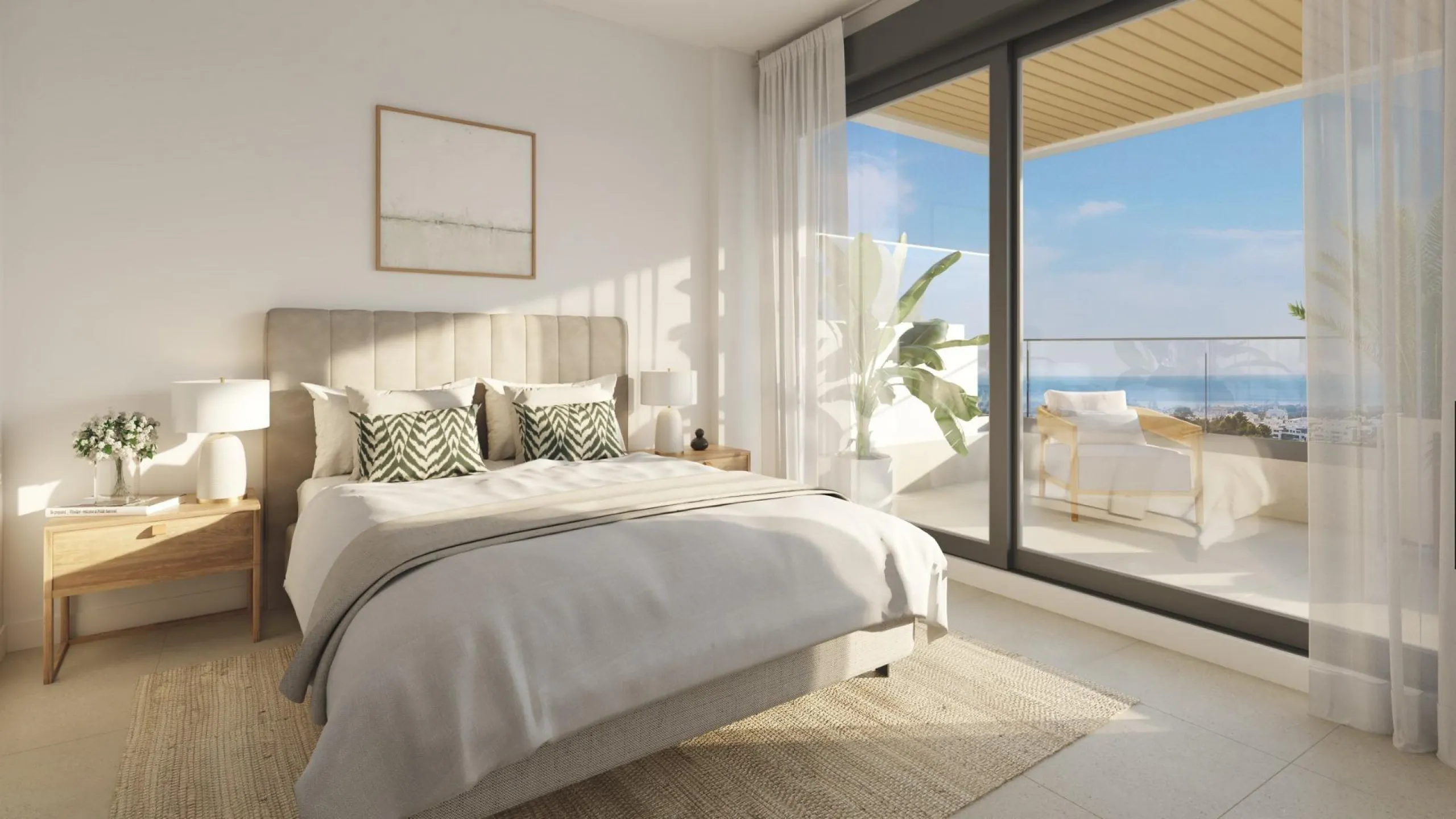 New Build Apartments with Sea Views in Selwo, Estepona& & Modern homes in a privileged natural setting& Located in the exclusive area of Selwo, between Estepona and San Pedro de Alcántara, this new residential development on the Costa del Sol sit