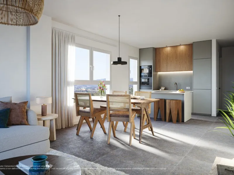 НОВЫЙ ЖИЛОЙ КОМПЛЕКС В МИХАСЕ& & Новый уникальный жилой комплекс, где вы сможете расслабиться и насладиться жизнью в полной мере. Качество, природа, комфорт и инновации - вот принципы, которыми руководствуются и вдохновляются при проектировании 50 к
