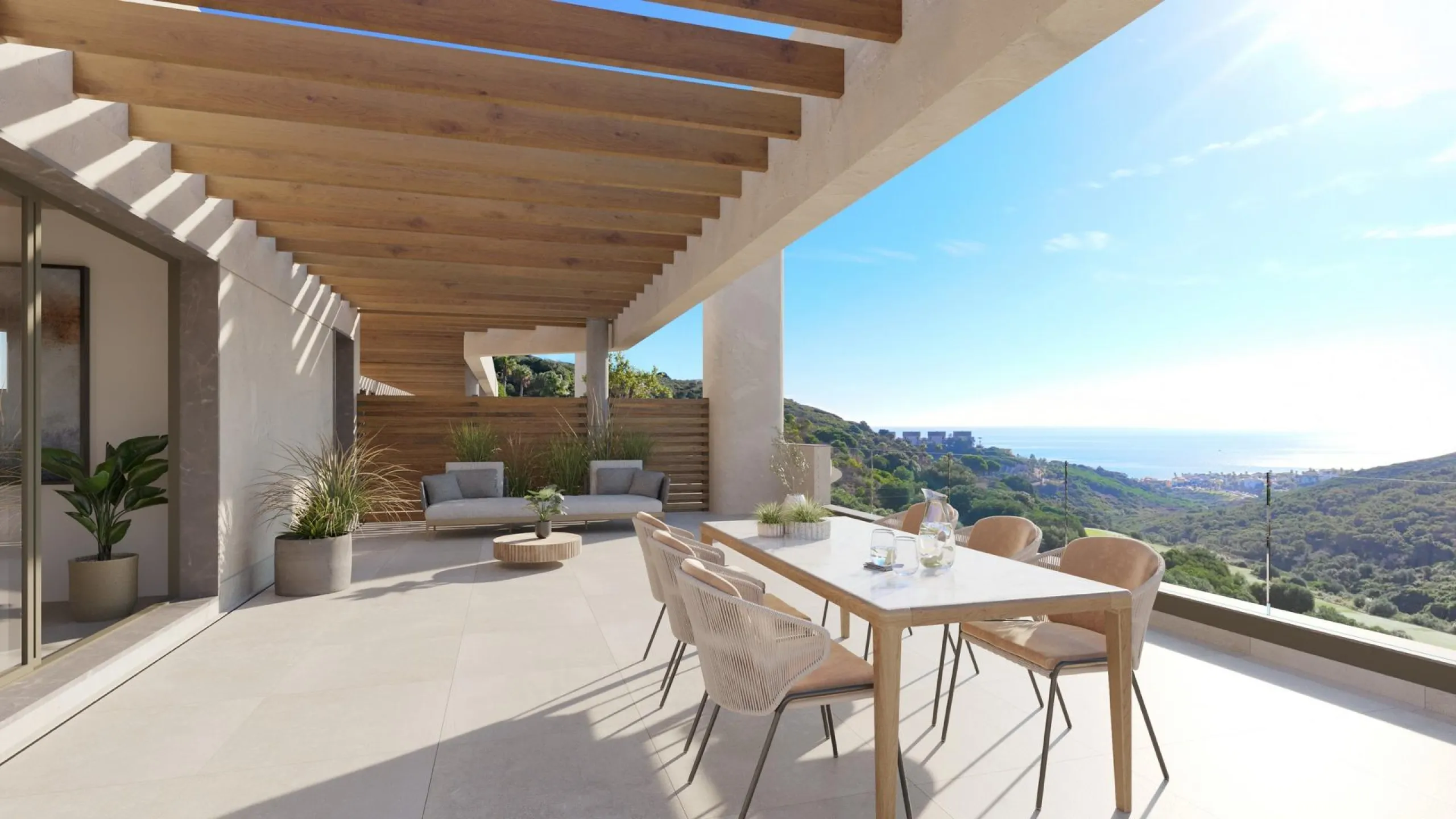 Exclusive New Build Residential Development in La Alcaidesa with Sea and Golf Views& & Modern homes in a privileged location on the Costa del Sol& Discover this new residential complex in La Alcaidesa, a quiet and picturesque enclave by the Medit