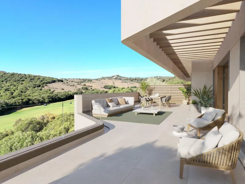 Exclusive New Build Residential Development in La Alcaidesa with Sea and Golf Views& & Modern homes in a privileged location on the Costa del Sol& Discover this new residential complex in La Alcaidesa, a quiet and picturesque enclave by the Medit