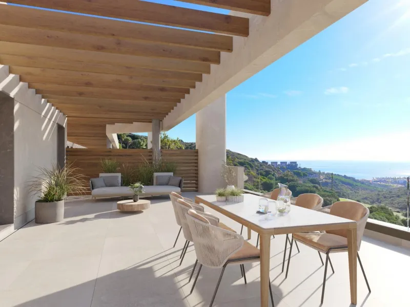 Exclusive New Build Residential Development in La Alcaidesa with Sea and Golf Views& & Modern homes in a privileged location on the Costa del Sol& Discover this new residential complex in La Alcaidesa, a quiet and picturesque enclave by the Medit