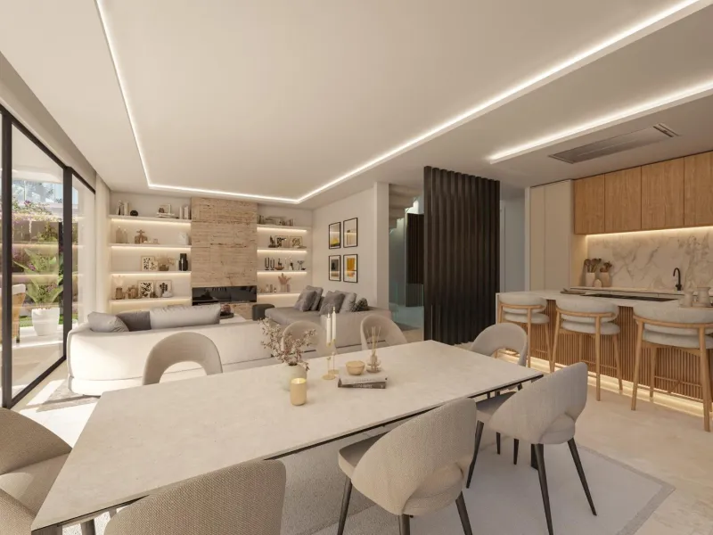Exclusive New Build Villas in Estepona next to El Campanario Golf& & Contemporary luxury in a privileged location on the Costa del Sol& Discover a unique development of 14 designer villas located in one of the most exclusive areas between Marbell