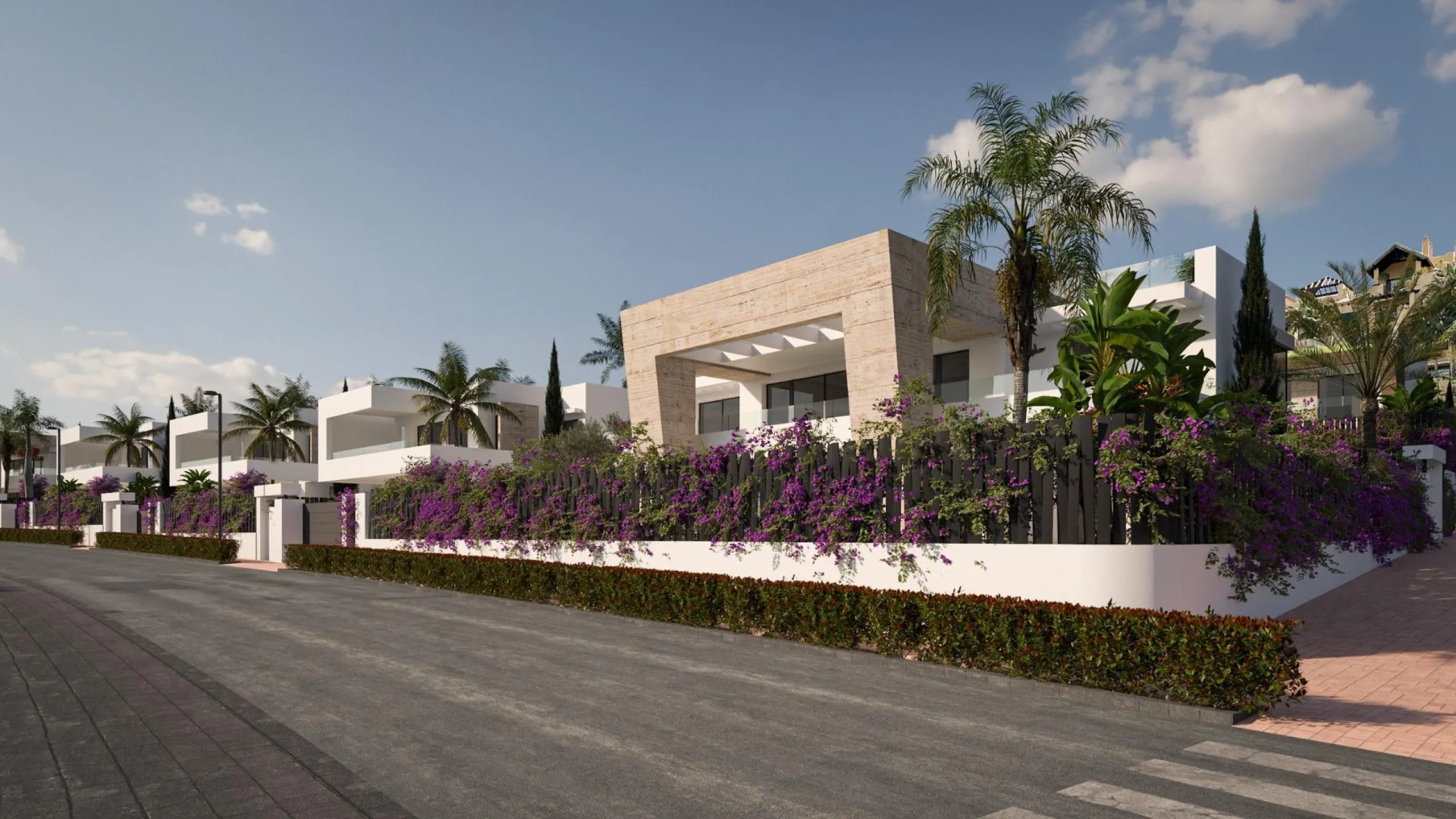 Exclusive New Build Villas in Estepona next to El Campanario Golf& & Contemporary luxury in a privileged location on the Costa del Sol& Discover a unique development of 14 designer villas located in one of the most exclusive areas between Marbell