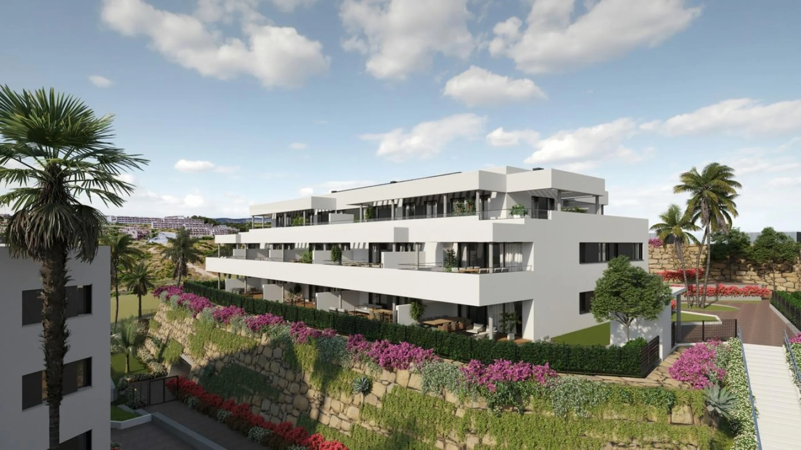 NEW BUILD RESIDENTIAL COMPLEX IN CASARES& & New Build residential complex in Casares consists of 47 multi-family apartments and penthouses of 1, 2 and 3 bedrooms. Each property has a garage and storage room included.& & Private residential com