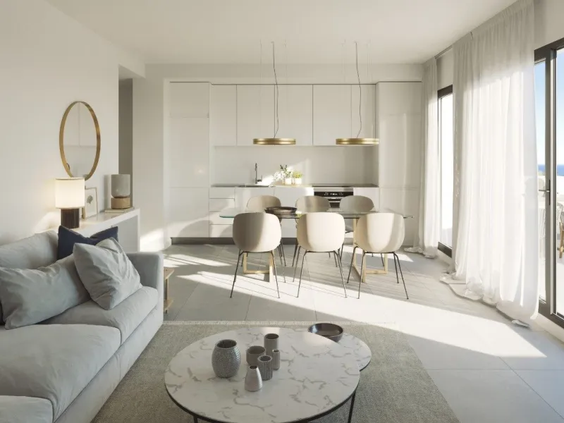 NEW BUILD TOWNHOUSES WITH THE SEA VIEWS IN MANILVA
