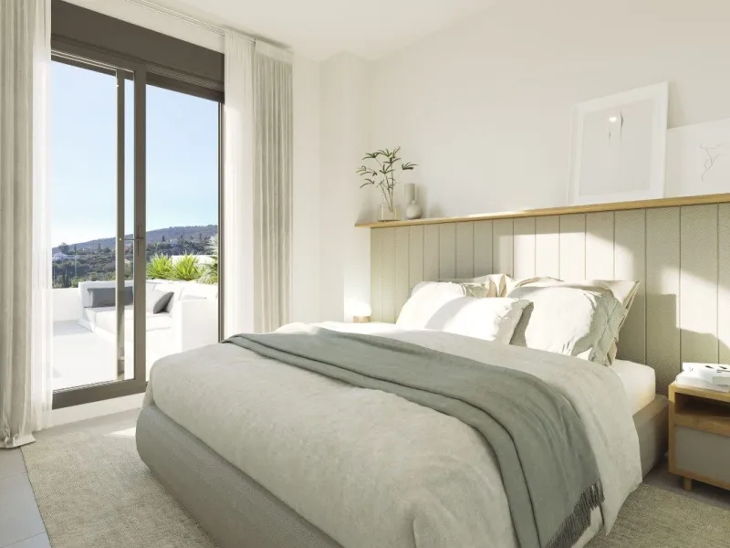 NEW BUILD TOWNHOUSES WITH THE SEA VIEWS IN MANILVA