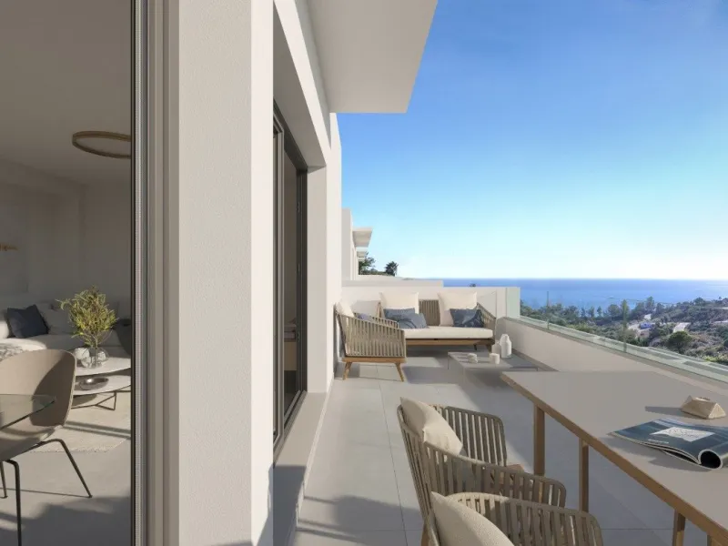 NEW BUILD TOWNHOUSES WITH THE SEA VIEWS IN MANILVA