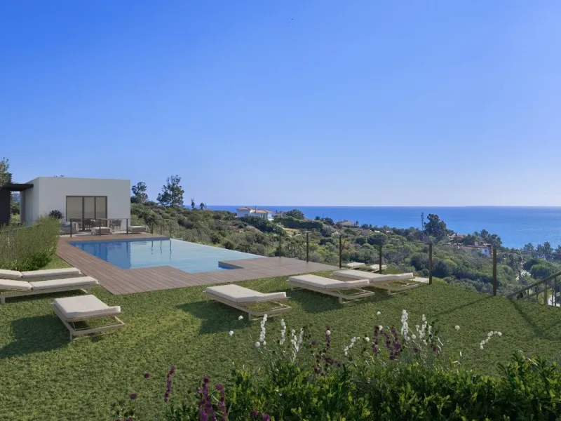 NEW BUILD TOWNHOUSES WITH THE SEA VIEWS IN MANILVA