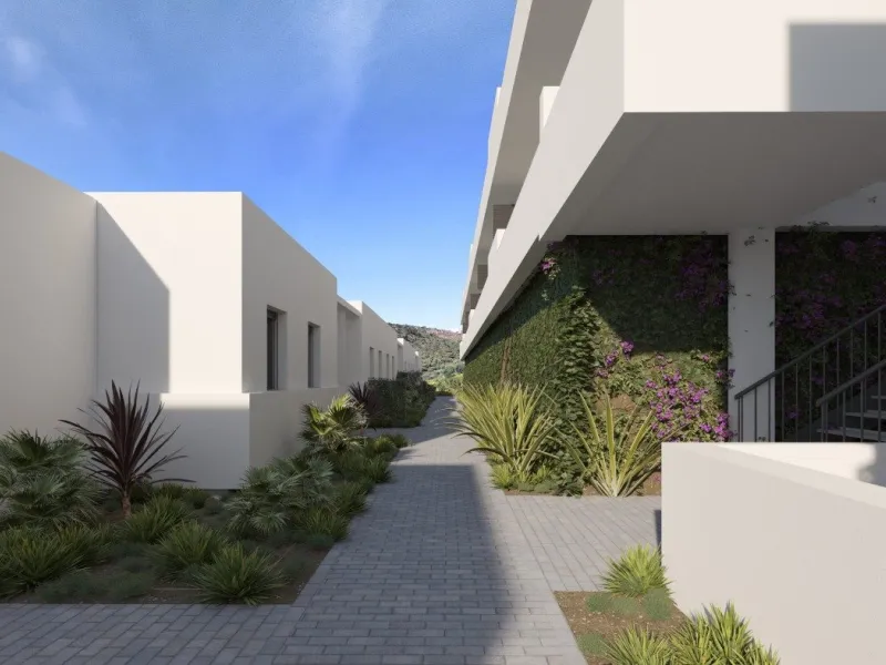 NEW BUILD TOWNHOUSES WITH THE SEA VIEWS IN MANILVA