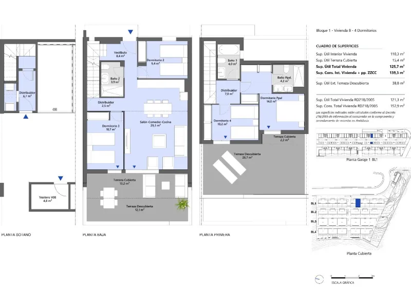 NEW BUILD TOWNHOUSES WITH THE SEA VIEWS IN MANILVA