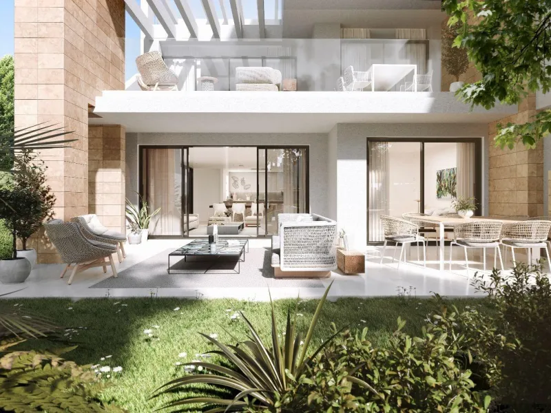 NEW BUILD RESIDENTIAL COMPLEX IN ESTEPONA& & New Build Luxury residential complex in Estepona.& & Residential complex consist of 140 exclusive bungalow apartments with 2 - 3 bedrooms and penthouses with 3 - 4 bedrooms set in a tropical, gated 