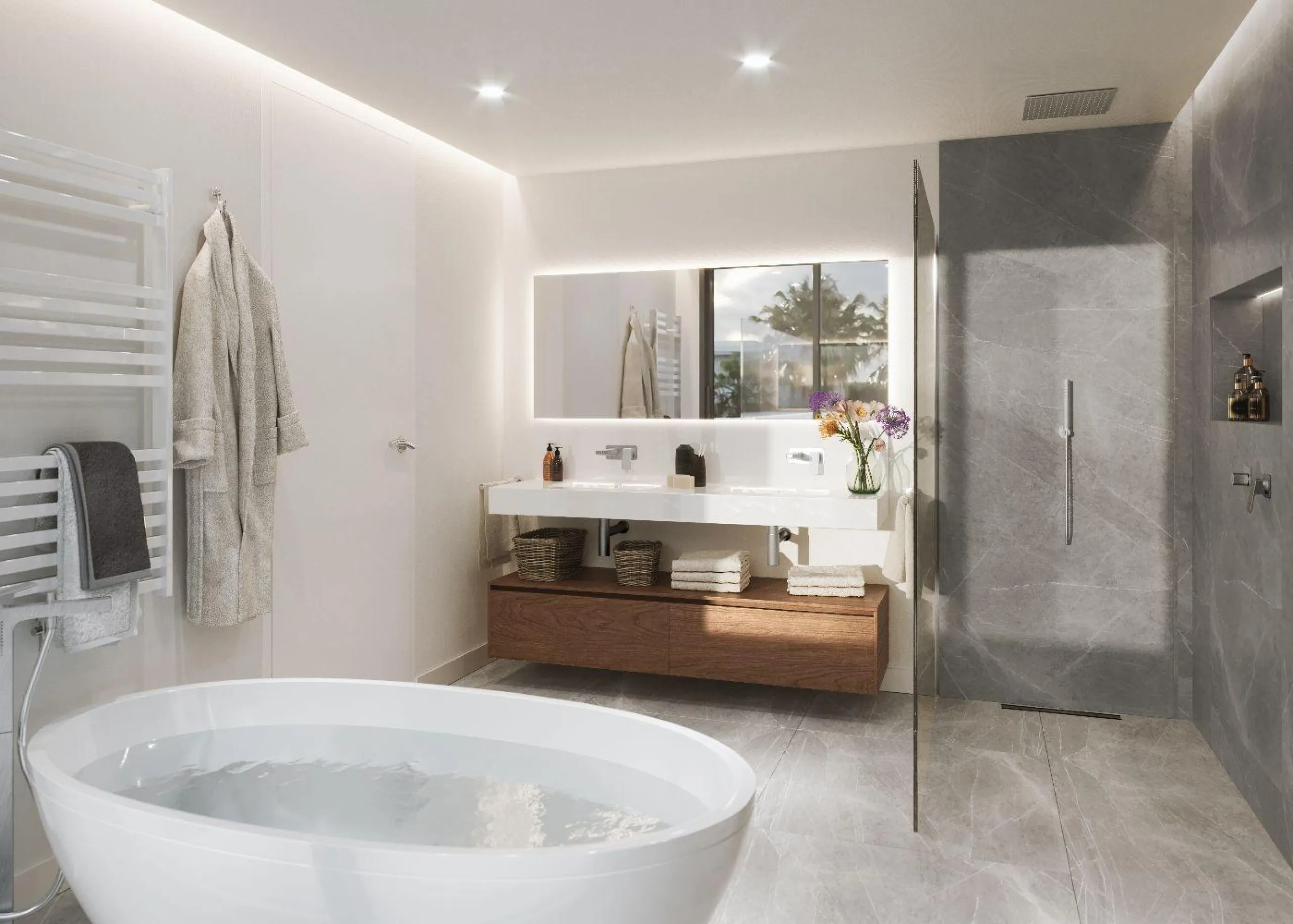 NEW BUILD RESIDENTIAL COMPLEX IN ESTEPONA& & New Build Luxury residential complex in Estepona.& & Residential complex consist of 140 exclusive bungalow apartments with 2 - 3 bedrooms and penthouses with 3 - 4 bedrooms set in a tropical, gated 
