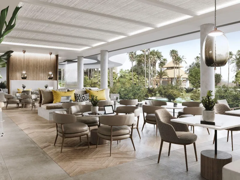 NEW BUILD RESIDENTIAL COMPLEX IN ESTEPONA& & New Build Luxury residential complex in Estepona.& & Residential complex consist of 140 exclusive bungalow apartments with 2 - 3 bedrooms and penthouses with 3 - 4 bedrooms set in a tropical, gated 