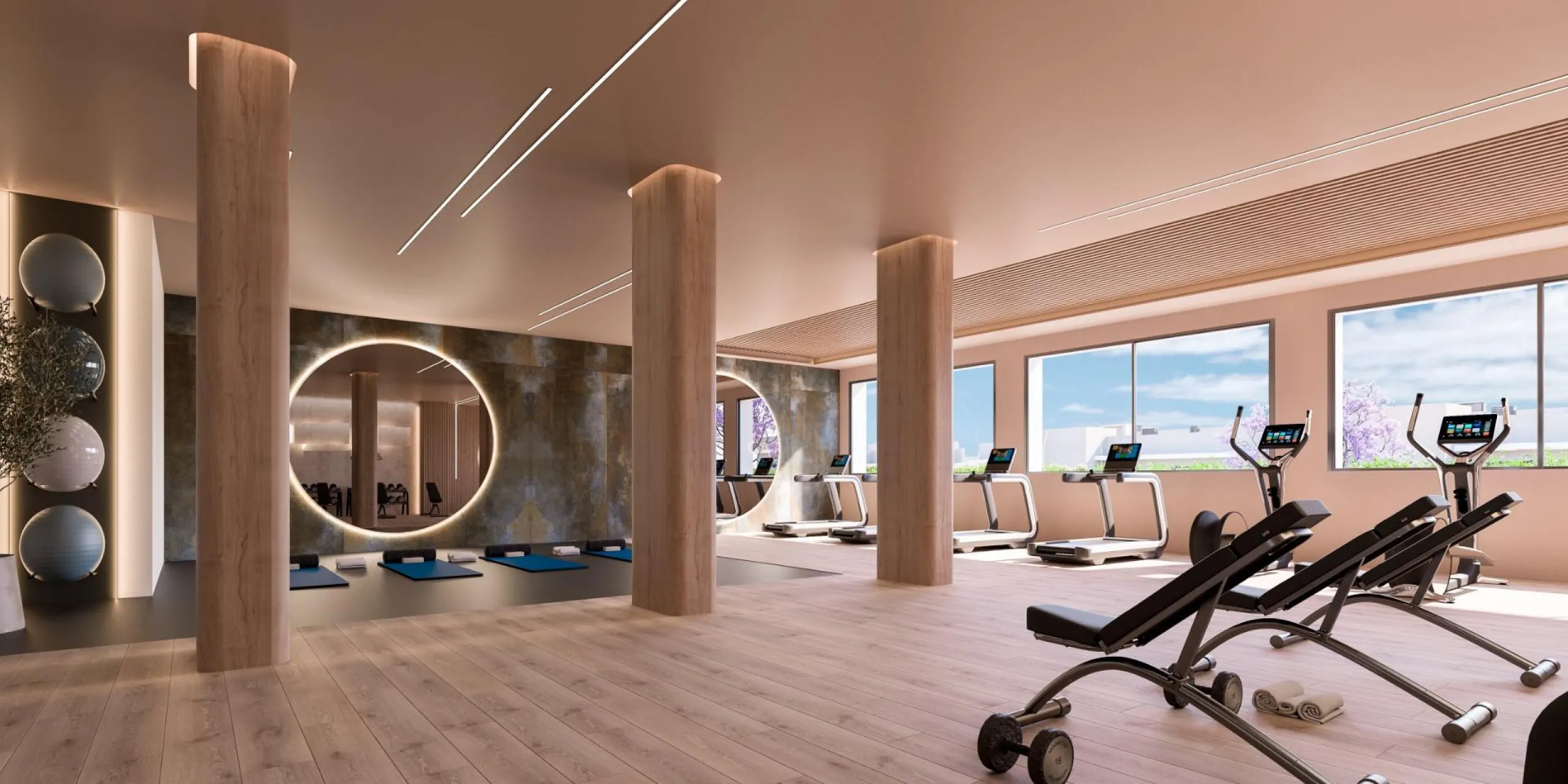 NEW BUILD RESIDENTIAL COMPLEX IN ESTEPONA& & A project that overlooks the sea and the mountains and whose architecture blends in with the surroundings to create a habitat of its own, where the sun and the Mediterranean mark the passage of time& &