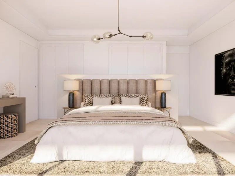 NEW BUILD TOWNHOUSES WITH SEA AND GOLF COURSE VIEWS& & Located halfway between La Cala de Mijas and Fuengirola, on the front line of the El Chaparral golf course and only 700 metres from the beach of the same name. & & Gated residential comple