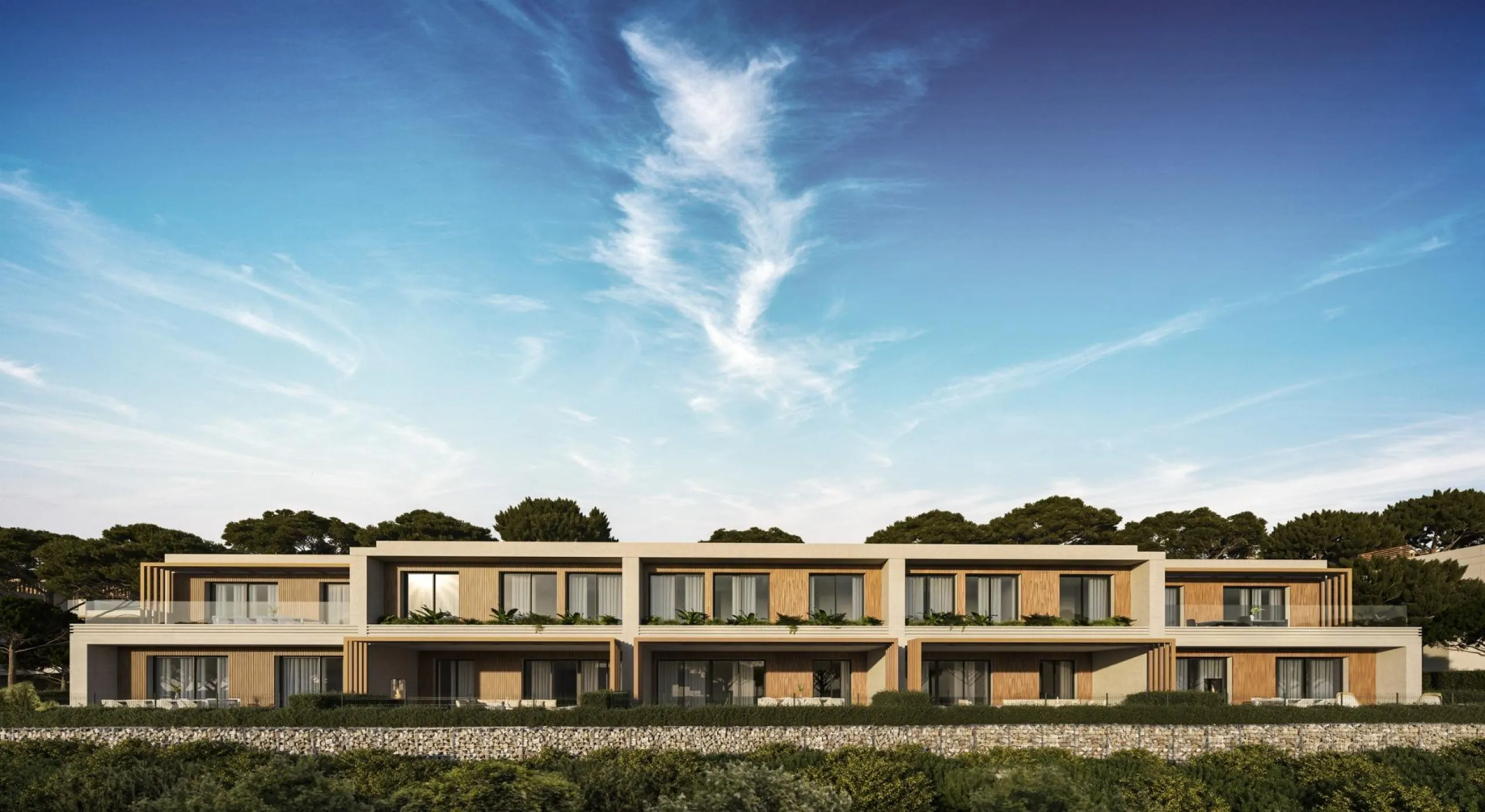 NEW BUILD TOWNHOUSES WITH SEA AND GOLF COURSE VIEWS& & Located halfway between La Cala de Mijas and Fuengirola, on the front line of the El Chaparral golf course and only 700 metres from the beach of the same name. & & Gated residential comple