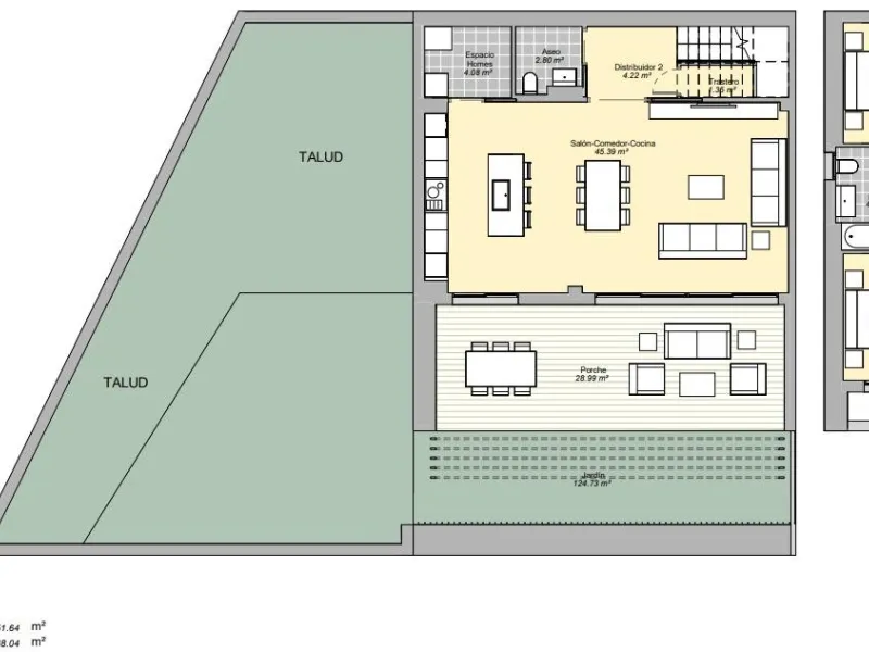 NEW BUILD TOWNHOUSES WITH SEA AND GOLF COURSE VIEWS& & Located halfway between La Cala de Mijas and Fuengirola, on the front line of the El Chaparral golf course and only 700 metres from the beach of the same name. & & Gated residential comple