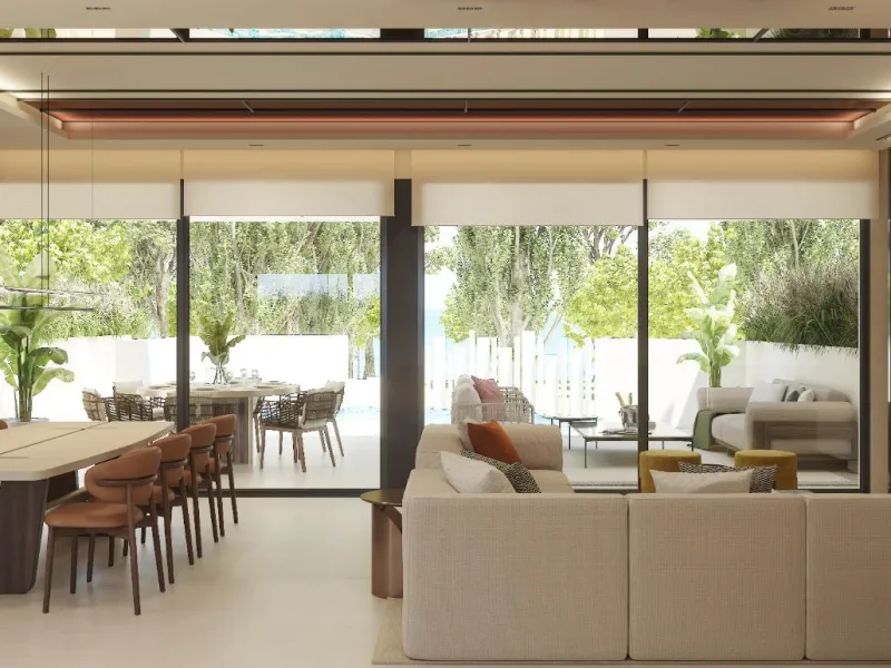 NEW BUILD LUXURY FRONTLINE RESIDENTIAL COMPLEX NEAR MARBELLA& & New Build unique and unrivalled project located on the beachfront in Las Chapas (Marbella), on one of the last available plots facing the sea,.& Residential offers 96 spacious apartm