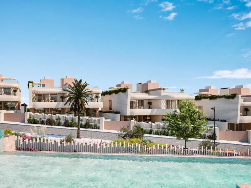 NEW BUILD LUXURY FRONTLINE RESIDENTIAL COMPLEX NEAR MARBELLA& & New Build unique and unrivalled project located on the beachfront in Las Chapas (Marbella), on one of the last available plots facing the sea,.& Residential offers 96 spacious apartm