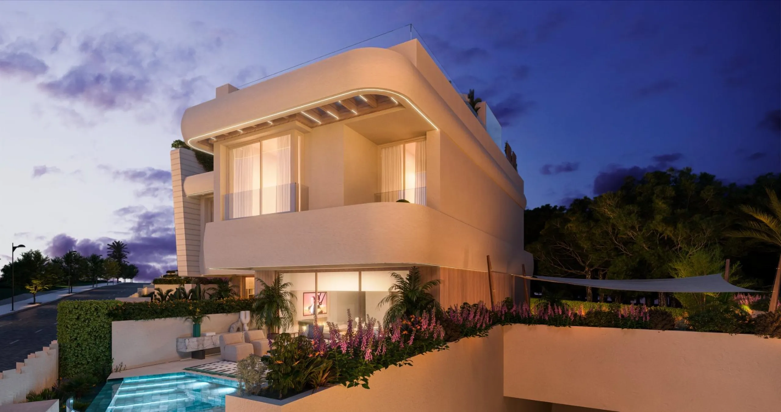 NEW BUILD LUXURY FRONTLINE RESIDENTIAL COMPLEX NEAR MARBELLA& & New Build unique and unrivalled project located on the beachfront in Las Chapas (Marbella), on one of the last available plots facing the sea,.& Residential offers 96 spacious apartm