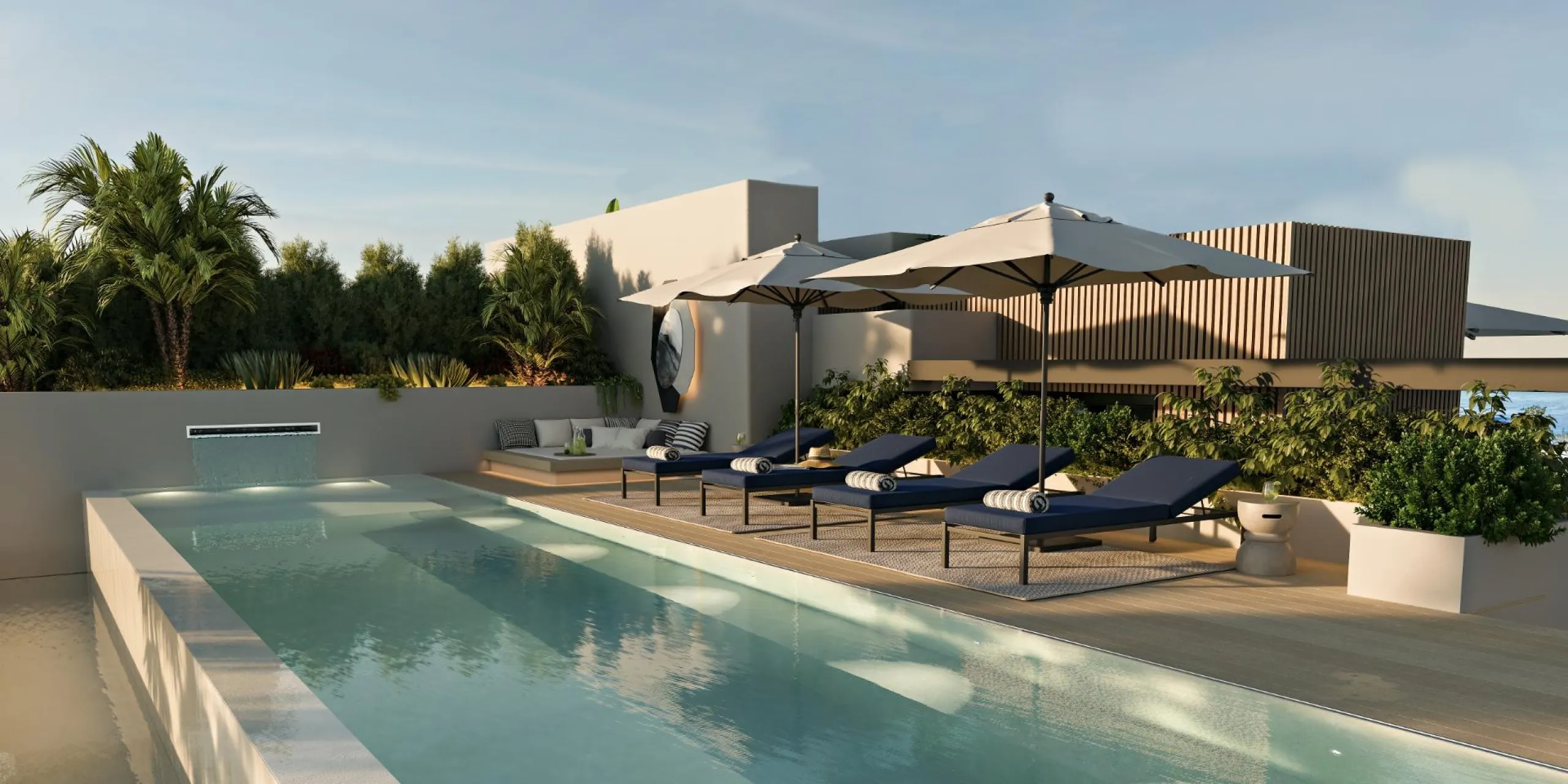 NEW BUILD LUXURY FRONTLINE RESIDENTIAL COMPLEX NEAR MARBELLA& & New Build unique and unrivalled project located on the beachfront in Las Chapas (Marbella), on one of the last available plots facing the sea,.& Residential offers 96 spacious apartm