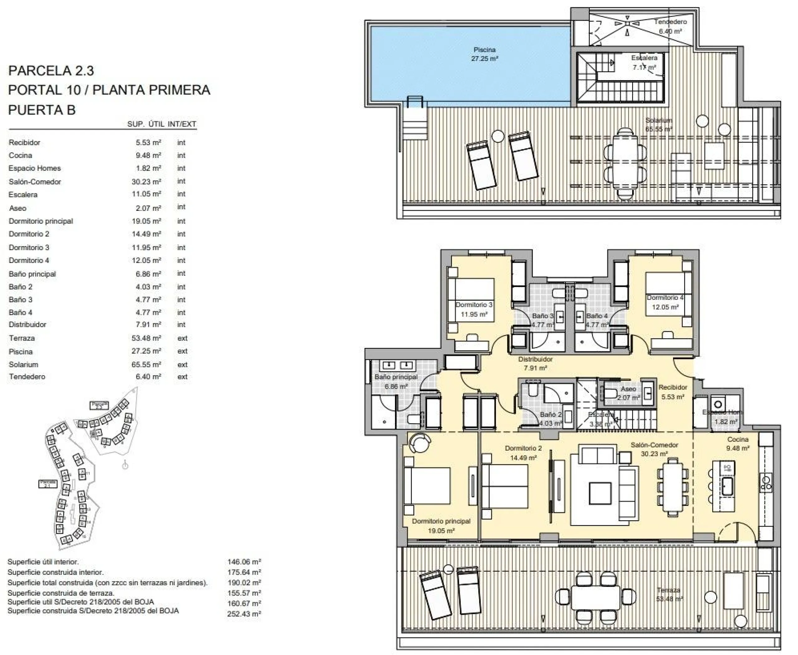 Gated frontline golf development, on gentle hills in the outskirts of Marbella. 3 and 4 bedroom homes with large windows, and living room and kitchen integrated into an open-plan space that allows you to take advantage of natural light at every moment of 